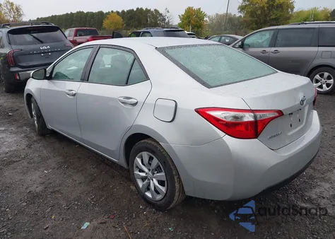 2014 Toyota Corolla Le из США, поврежденный, VIN 2T1BURHE9EC050541